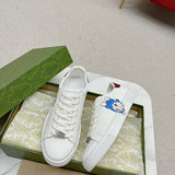 Gucci two-tone luxury sneakers view 8 minimalist modern build