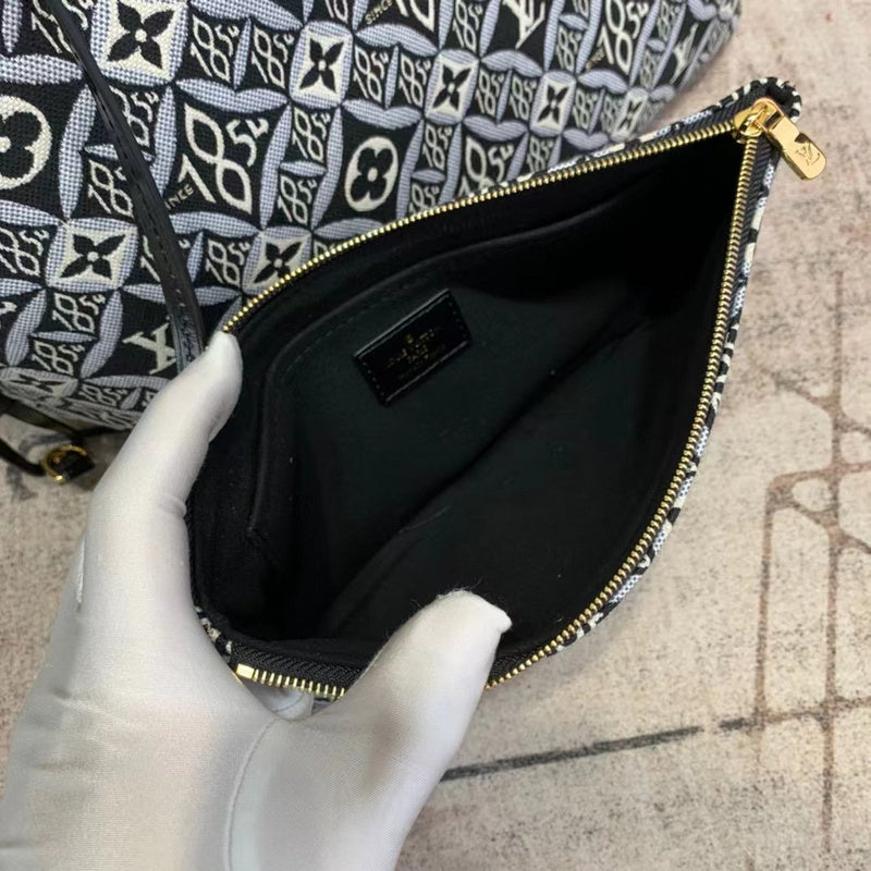 Top view of polished statement women's handbag – women's luxury handbag