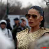 Side view of Louis Vuitton unisex sunglasses