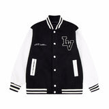 Side profile of Louis Vuitton luxury clothing with contemporary cut