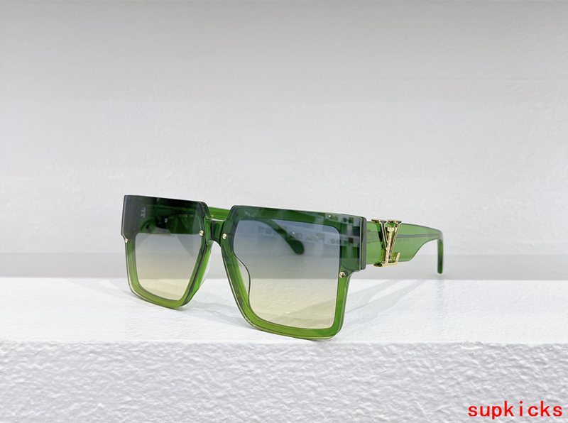 Angled view of Louis Vuitton unisex sunglasses