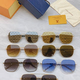 Lifestyle view of Louis Vuitton unisex sunglasses