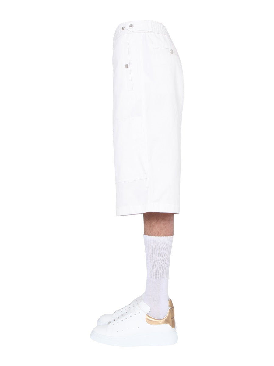 Alexander McQueen pants side profile designer luxury fashion