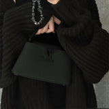  streamlined shoulder bag detail view showing craftsmanship 20