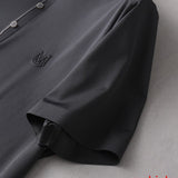 Front view of Moncler luxury clothing with contemporary cut