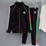 Front view of Gucci luxury clothing with logo-detail design