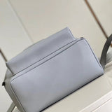 Handle and strap detail of sleek chic women's handbag – women's premium purse