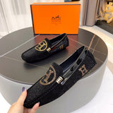 Hermes shoes Style 039 - back heel detail