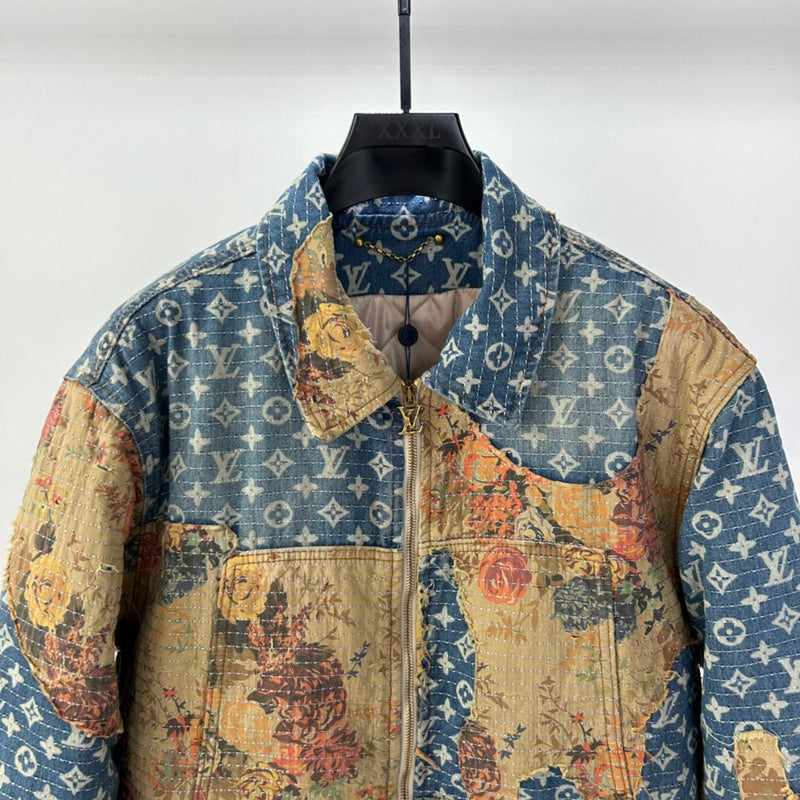 Side profile of Louis Vuitton luxury clothing with contemporary cut