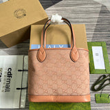 Top view of chic signature women's handbag – women's luxury handbag