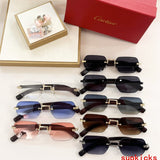 Lifestyle view of Cartier unisex sunglasses