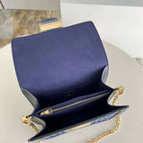 Front view of everyday-luxe structured women's handbag – women's statement bag