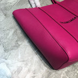 Chic Vegan Leather Handbag - Sleek Minimalist Lines | Women's Everyday Carry Handbag #922 - hardware and detail close-up (image 5) of designer-inspired handbag