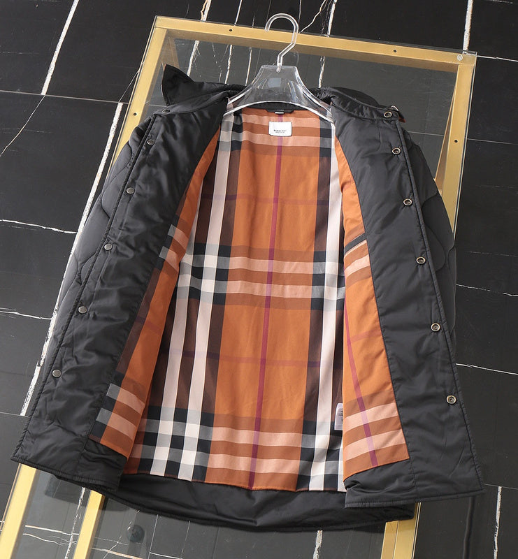 Burberry clothing close-up — premium authentic designer style