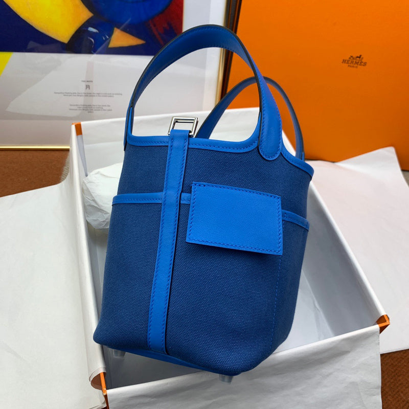 Elegant bag shown from front angle