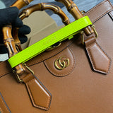 Back view of classic chic women's handbag – women's statement bag