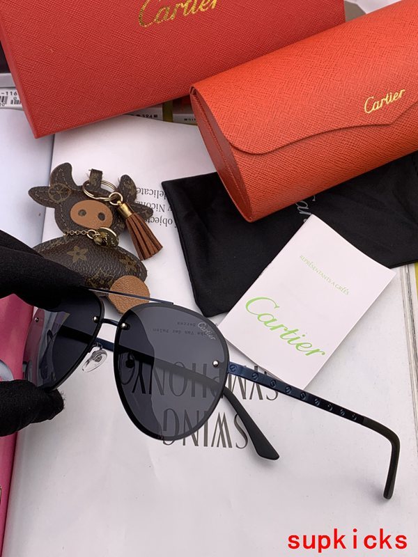Lifestyle view of Cartier unisex sunglasses