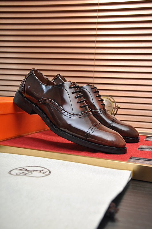 Hermes shoes Style 053 - side profile detail
