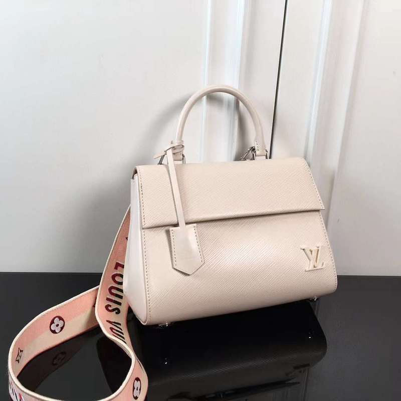 Close-up detail of everyday-luxe refined women's handbag – women's designer-style accessory