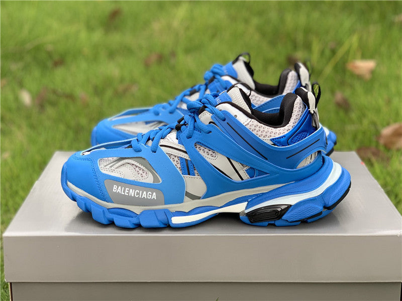 Balenciaga White Low-Top Sneakers - Side Profile View