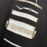 Full silhouette view of Balenciaga luxury piece style No.133