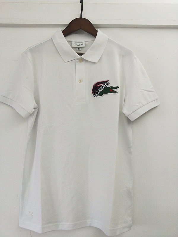 Full styled look of Lacoste luxury clothing with tailored silhouette