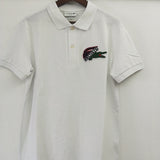 Full styled look of Lacoste luxury clothing with tailored silhouette