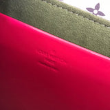 Side profile of structured modern women's handbag – women's statement bag