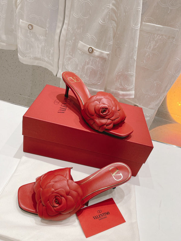 Valentino Garavani luxury shoes detail shot