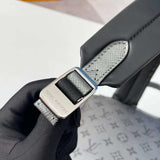Back view of premium refined women's handbag – women's statement bag
