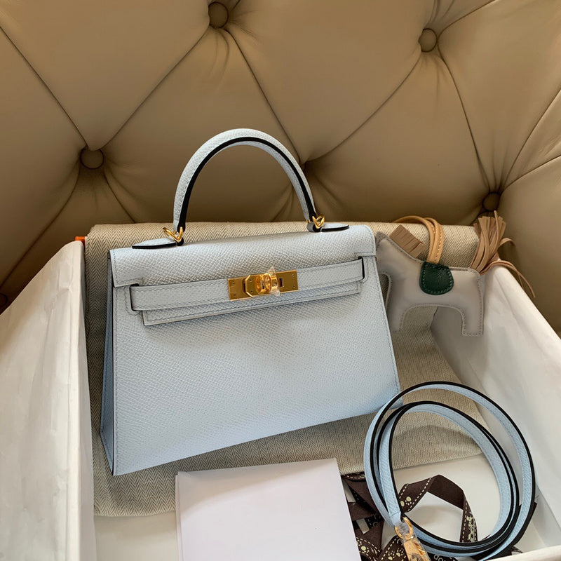 Interior view of elegant premium bag