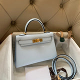 Interior view of elegant premium bag