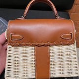  Everyday structured bag carried on shoulder