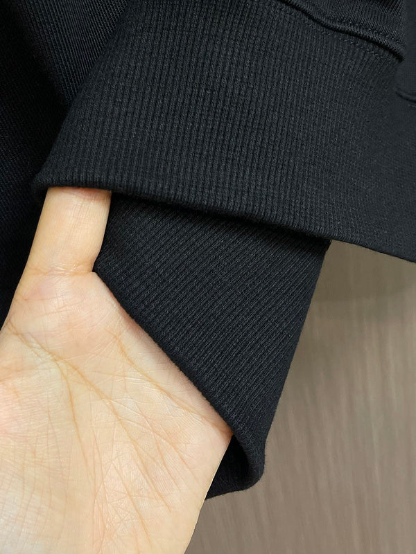 Close-up of Balenciaga designer clothing craftsmanship