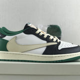 Nike Luxury sneakers in clean off-white classic court silhouette front view