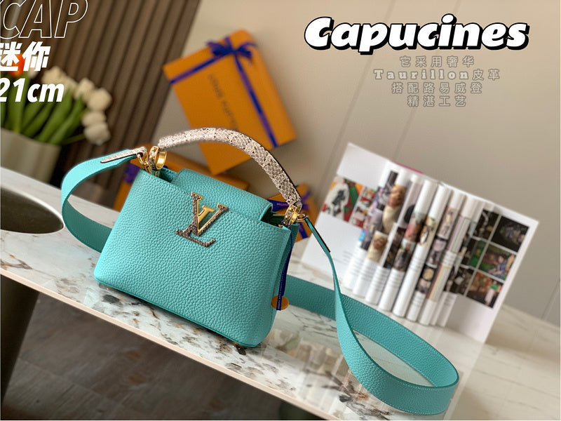Front view of elevated sleek women's handbag – women's luxury handbag