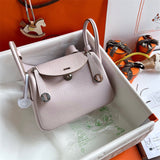  clean-lined handbag styled with outfit 24