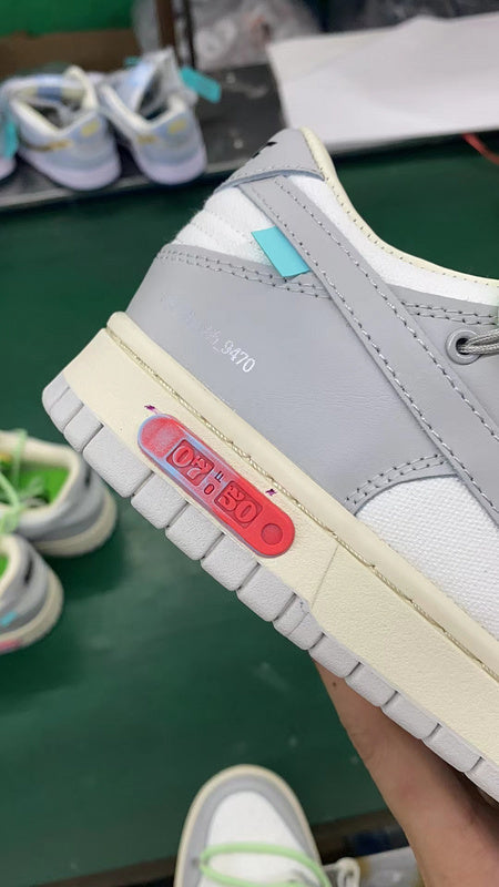 Nike soft grey luxury sneakers view 7 premium leather build
