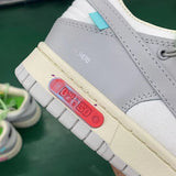 Nike soft grey luxury sneakers view 7 premium leather build