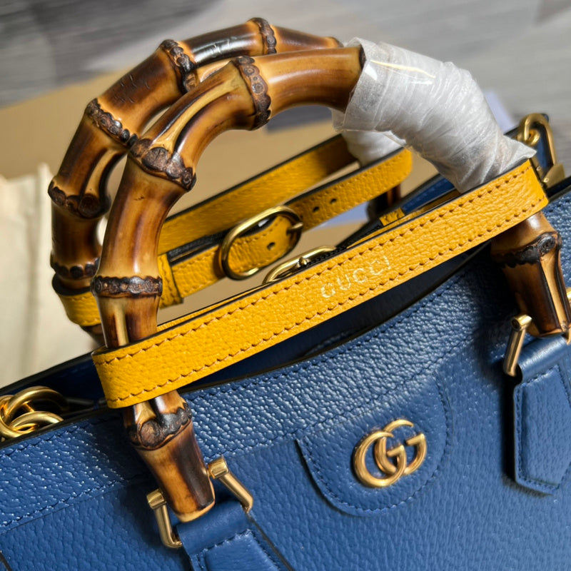 Back view of structured elevated women's handbag – women's statement bag