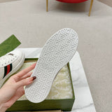 Gucci bold contrast luxury sneakers view 5 breathable knit upper