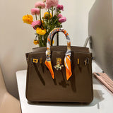 Close-up detail of streamlined bag design