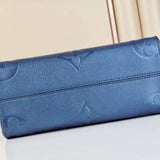 Back view of refined structured women's handbag – women's statement bag
