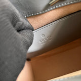 Side profile of signature refined women's handbag – women's premium purse