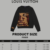 Back view of Louis Vuitton luxury clothing with contemporary cut