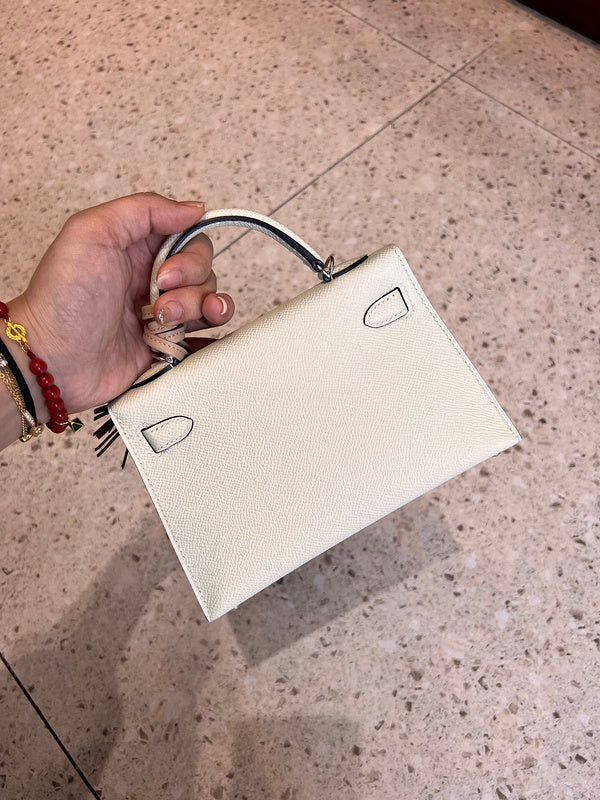 Interior view of polished premium bag