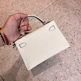 Interior view of polished premium bag