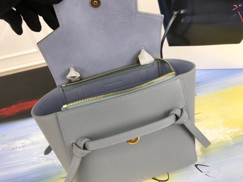 Top view of premium refined women's handbag – women's luxury handbag