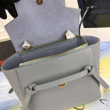 Top view of premium refined women's handbag – women's luxury handbag