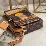 Interior view of refined chic women's handbag – women's everyday handbag